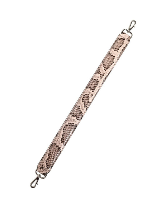 Dolce & Gabbana Beige Exotic Leather Handbag Accessory Shoulder Strap