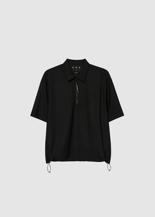 DRAWCORD HEM SHIRT