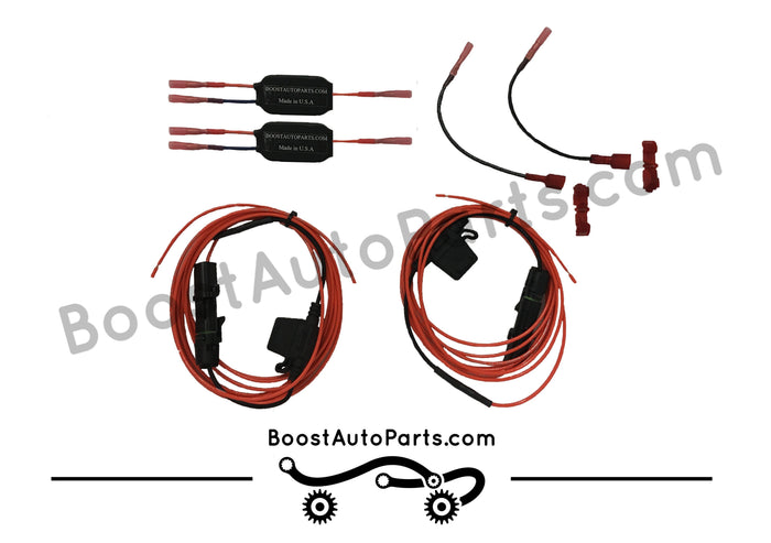 dual function light turn signal running light wiring harness chevy chevrolet silverado gmc gm tow mirrors mirrors 2015 style boost auto parts