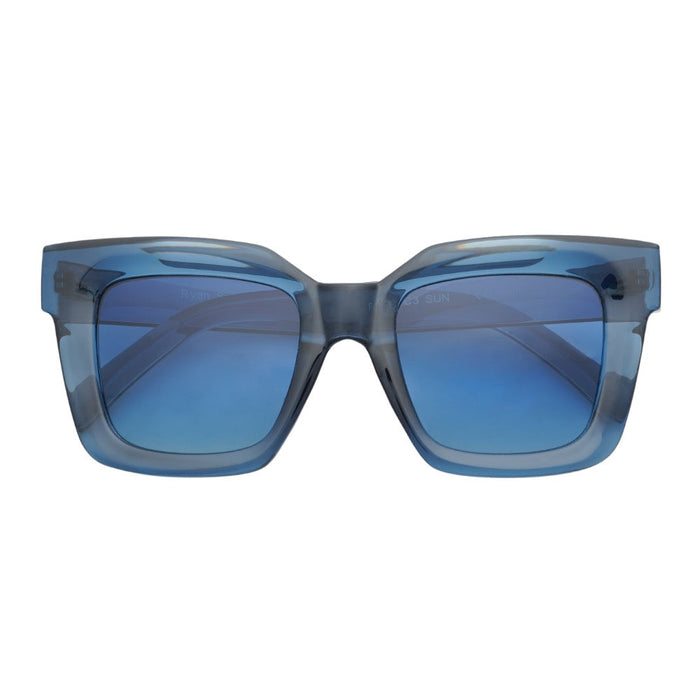 Ellie | Transparent Blue | Blue Lens