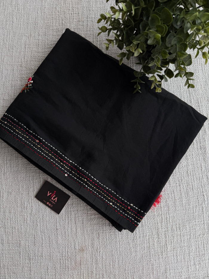 Emb Mul chanderi saree