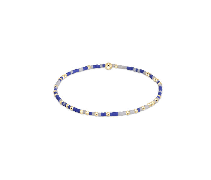 Enewton - Gameday Hope Unwritten Bracelet - Blue-White - Findlay Rowe Designs