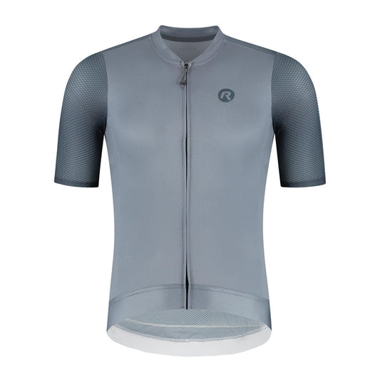 Rogelli Fast fietsshirt heren paars korte mouw voorkant.