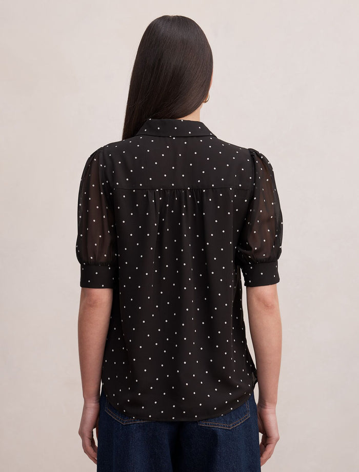 Faye Short Sleeve Blouse Forever New