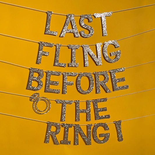 Festive Hanging Banner Alphabet