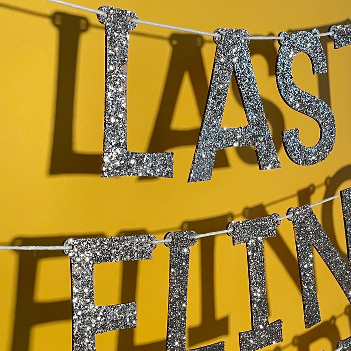 Festive Hanging Banner Alphabet