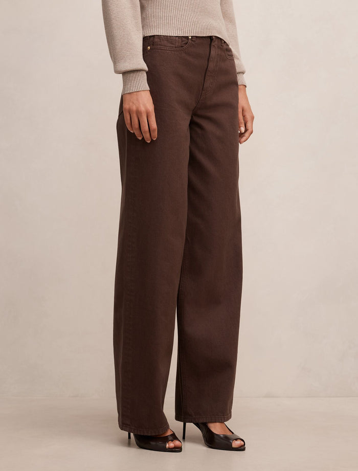Gia High-Rise Wide Leg Jeans Forever New