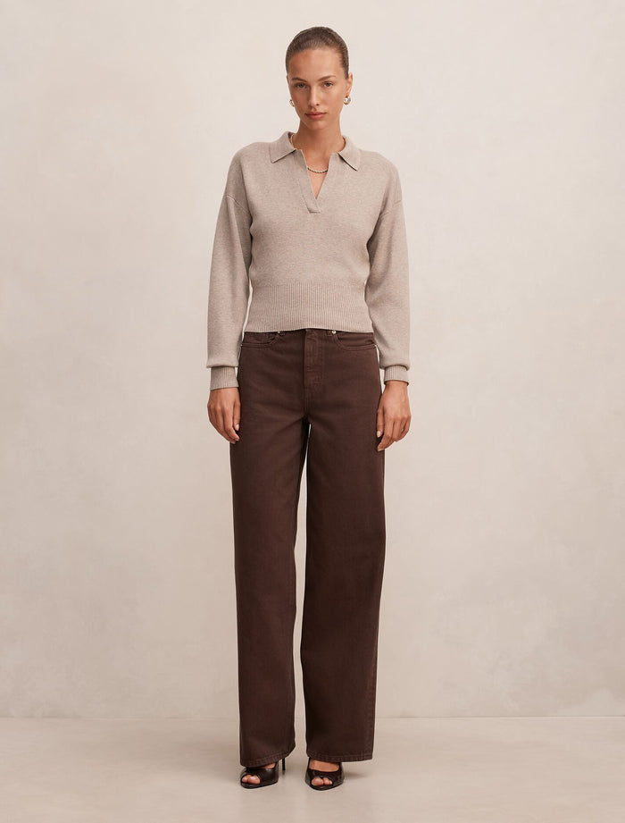 Gia High-Rise Wide Leg Jeans Forever New