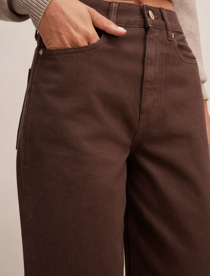 Gia High-Rise Wide Leg Jeans Forever New