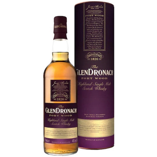 Glendronach Port Wood Scotch Glendronach