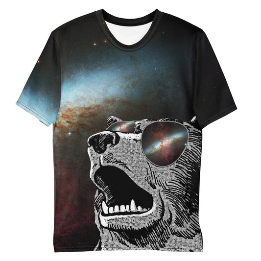 A deep void black canvas swirls with luminous celestial blue and rusty stardust orange nebula mist, creating a surreal interstellar atmosphere. Contact us with accessibility feedback, we'd love to help!
