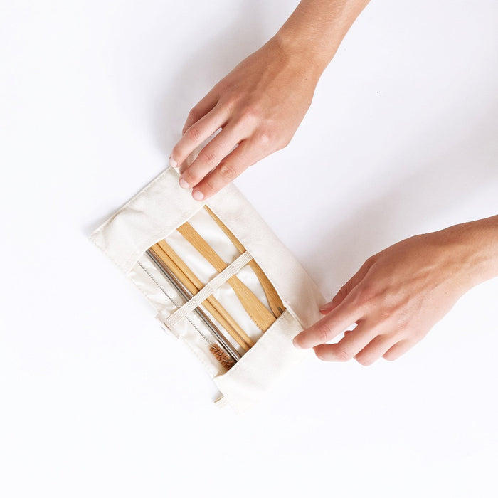 Go-For-Zero-Australia-Bamboo-Cutlery-Travel-Pouch-7-Pieces-Rolling