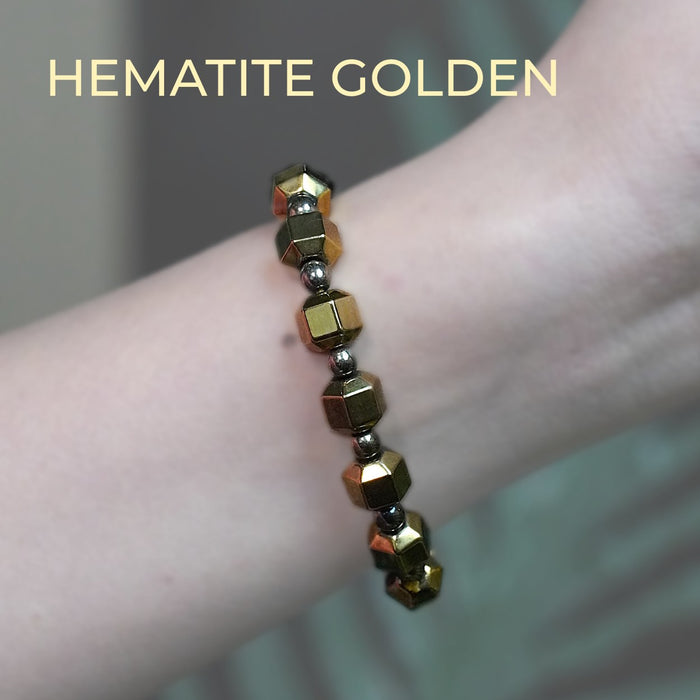 Golden Hematite Bracelet