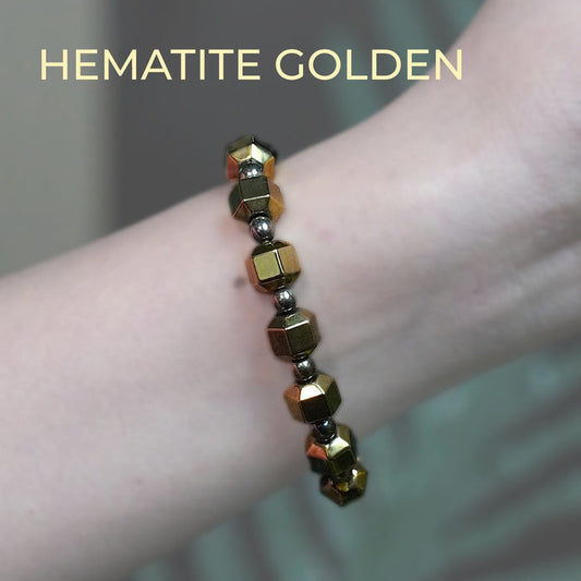 Golden Hematite Bracelet