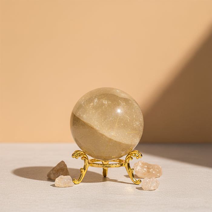 Golden Rutile Ball