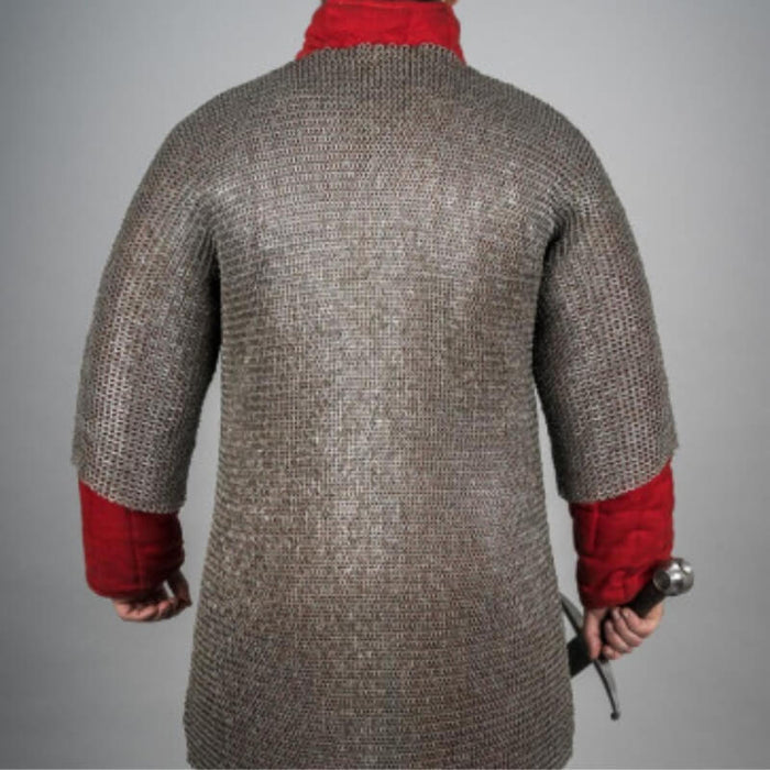vkngjewelry armory Flatring Riveted Chainmail Haubergeon