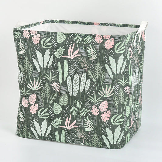 HD656 - Canvas Laundry Foldable Basket