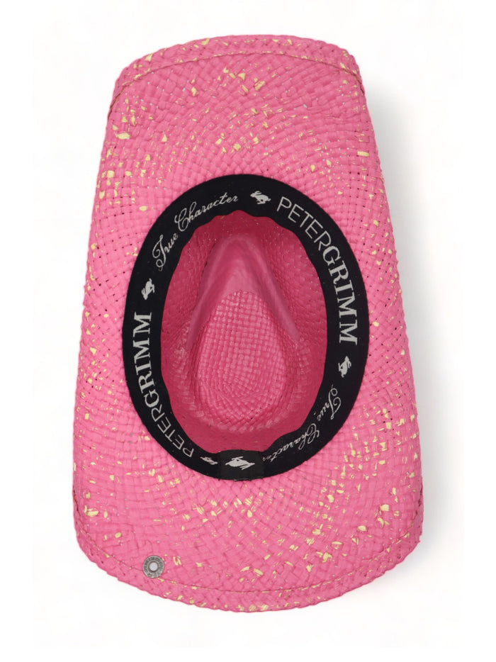 Pink Peter Grimm cowboy hat