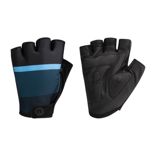 Rogelli Hero II fietshandschoenen heren zwart en blauw.