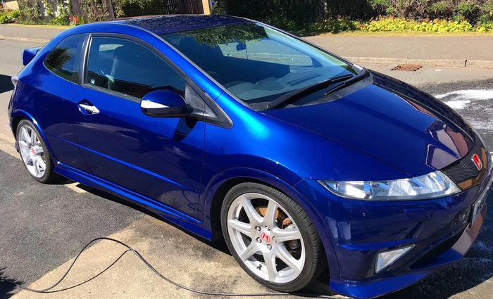 Honda B517P Sapphire Blue Pearl Basecoat With Reducer Quart (Basecoat Only)