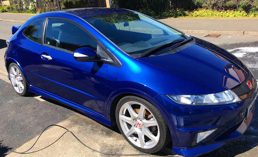 Honda B517P Sapphire Blue Pearl Basecoat With Reducer Quart (Basecoat Only)