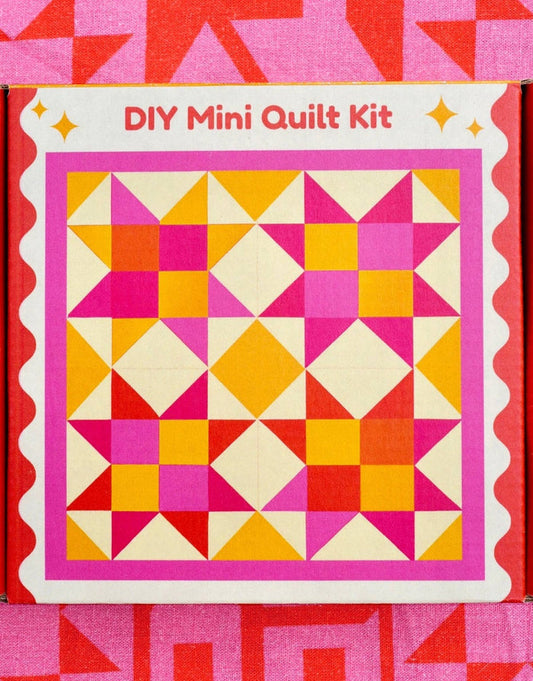 Hot Pink Mini Quilt Kit, With Love by Kristy