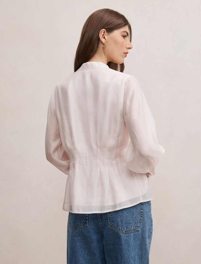 Indie Tuck Blouse Forever New