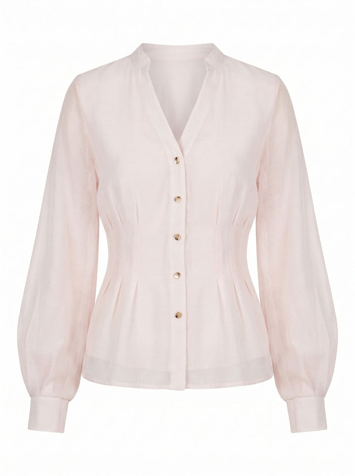 Indie Tuck Blouse Forever New