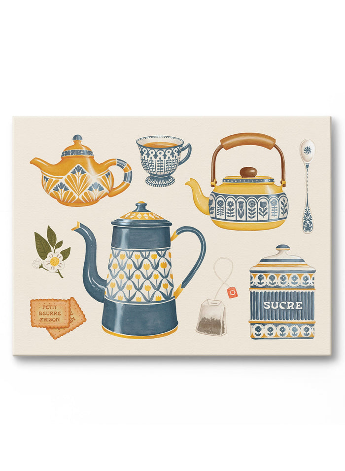 It's Tea Time, Canvas