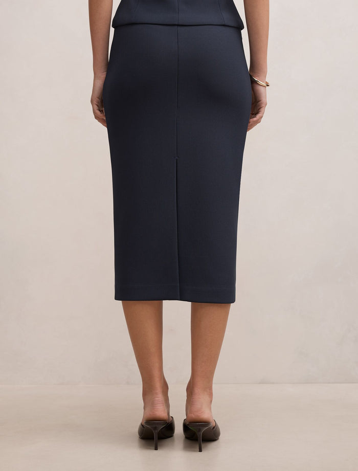 Jayda Crepe Pencil Skirt Forever New