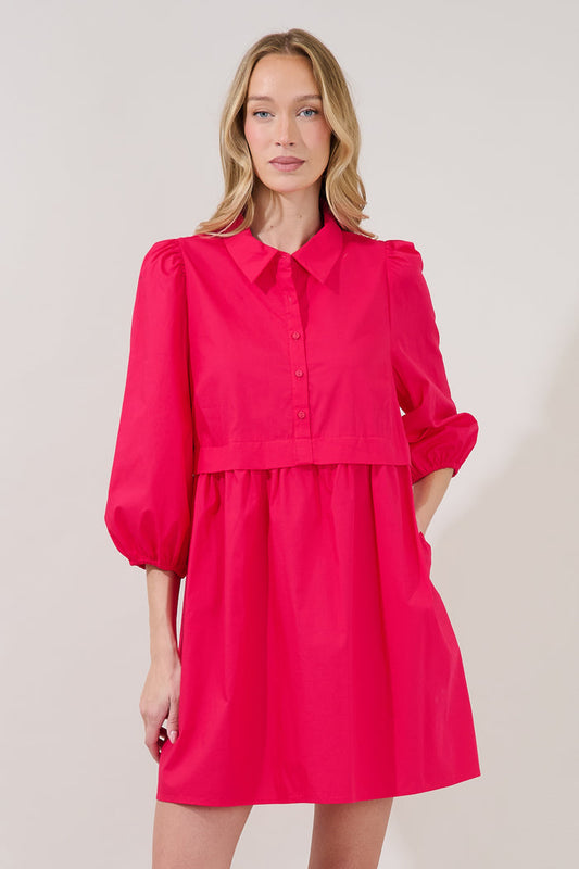 Jurane Long Sleeve Mini Dress