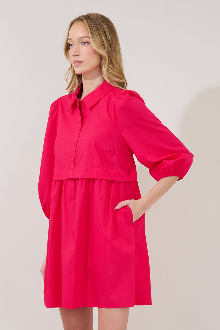 Jurane Long Sleeve Mini Dress