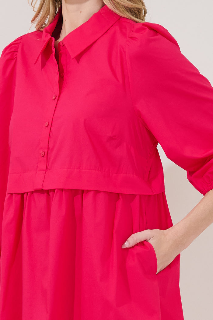 Jurane Long Sleeve Mini Dress
