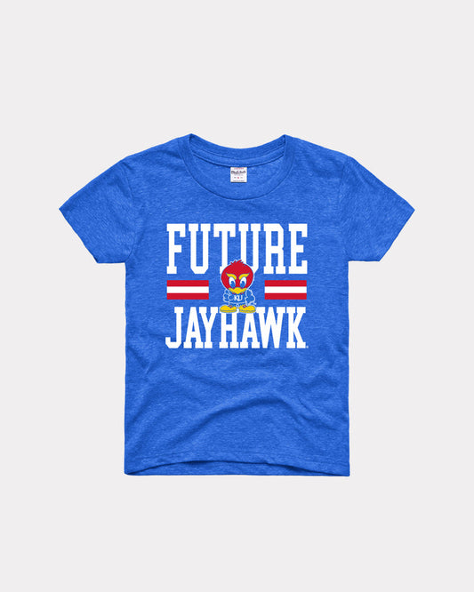 Kids Kansas Future Jayhawk Royal T-Shirt