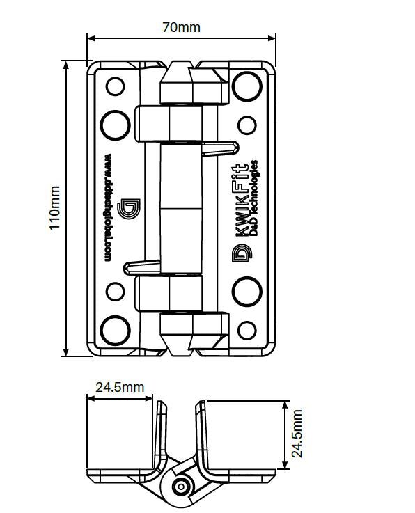 Kwik Fit and hinge pair NO TENSION, not pool fence compliant - Image 2