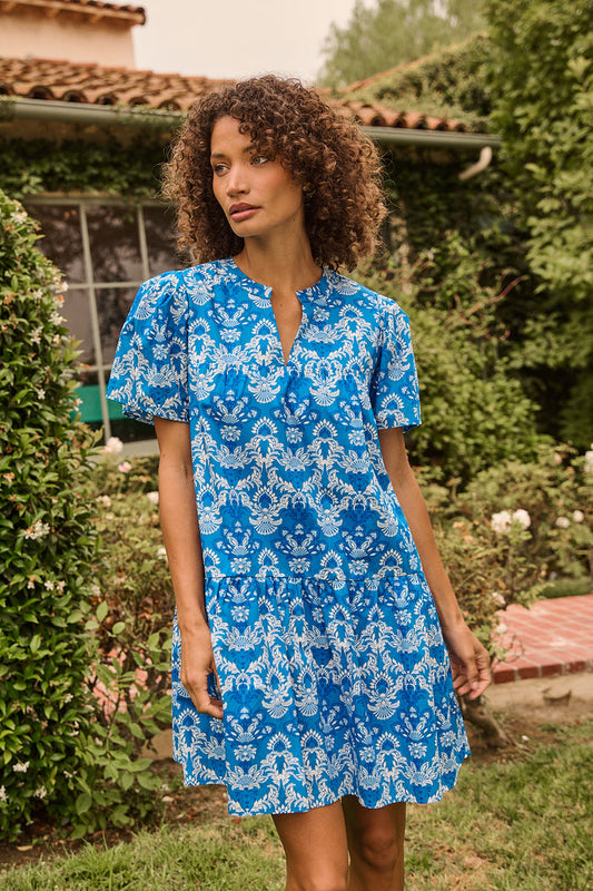Mariela Shift Mini Dress Floral