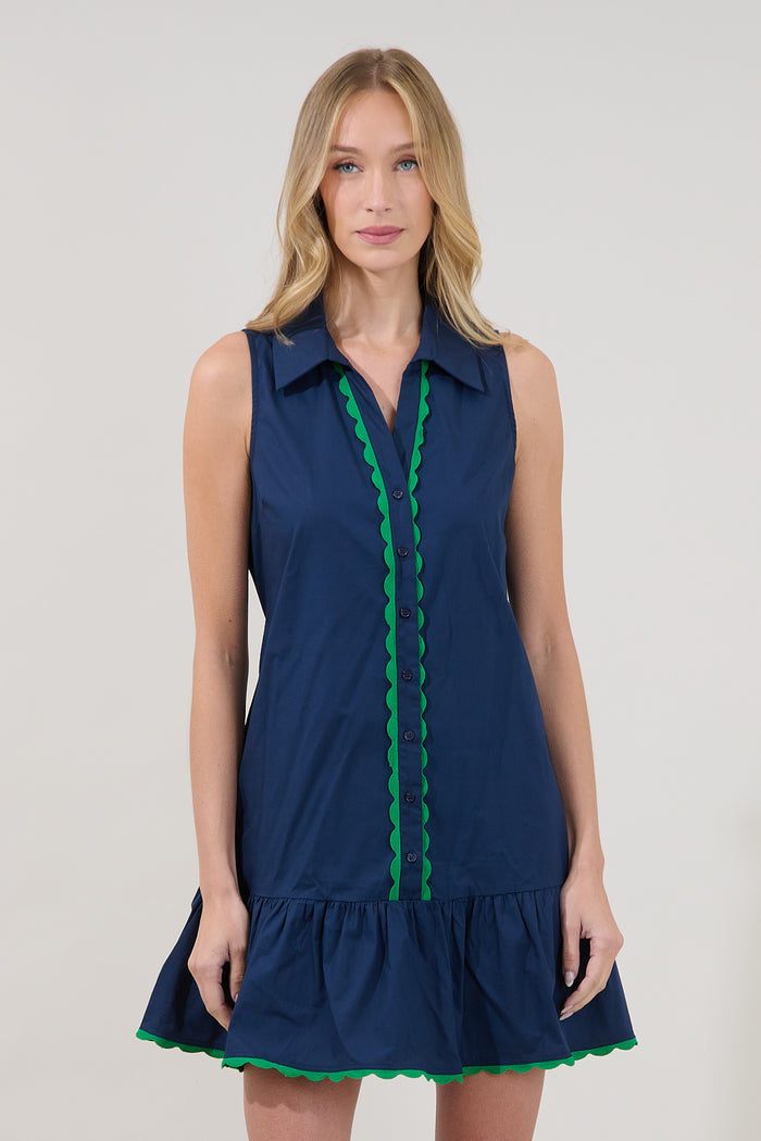 Mariselle Sleeveless Tiered Mini Dress
