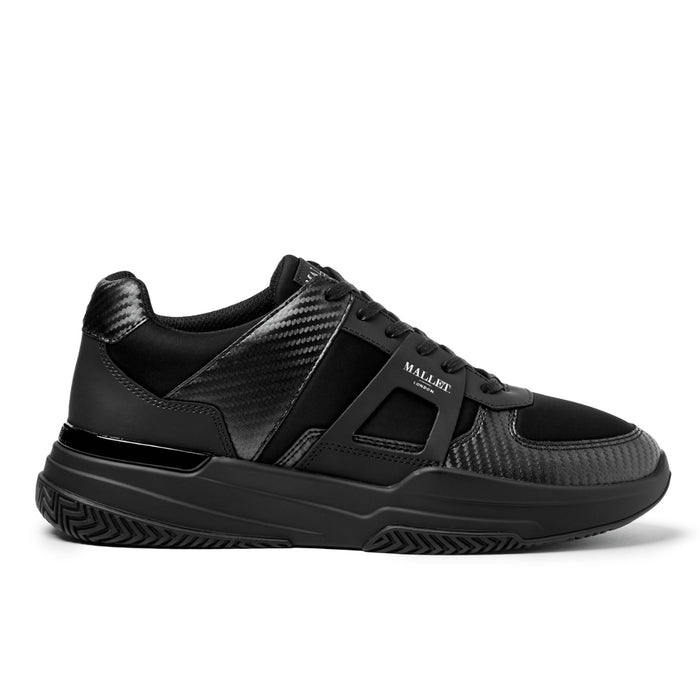 Mallet London Marquess Carbon Fibre Triple Black Mens Trainers