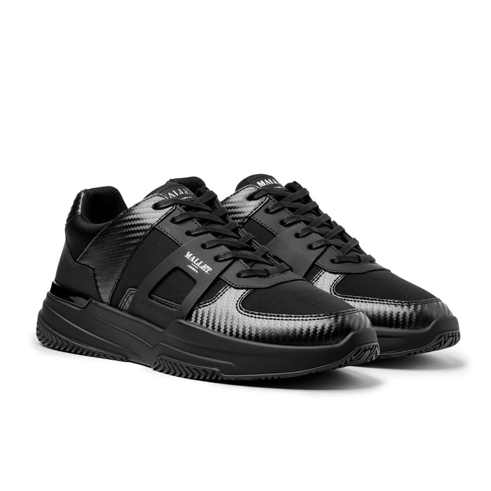 Mallet London Marquess Carbon Fibre Triple Black Mens Trainers