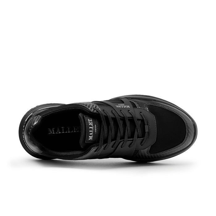 Mallet London Marquess Carbon Fibre Triple Black Mens Trainers