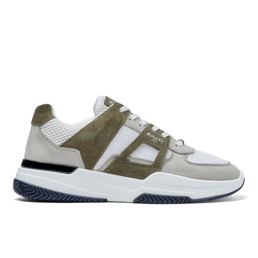 Mallet London Marquess Khaki Neutral Mens Trainers