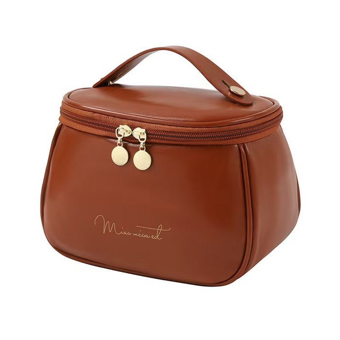 MB004 - Large Capacity High-End PU Travel Makeup Bag