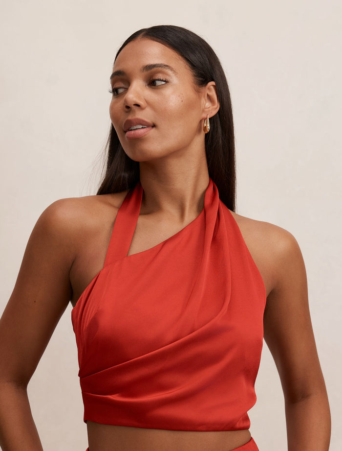 Melody Twist Neck Top Forever New