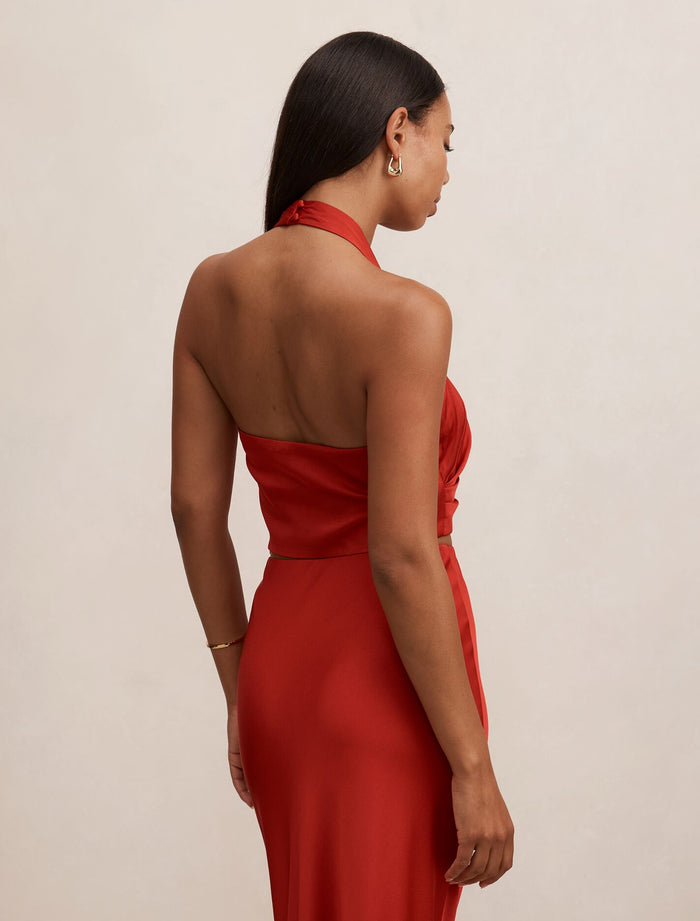 Melody Twist Neck Top Forever New