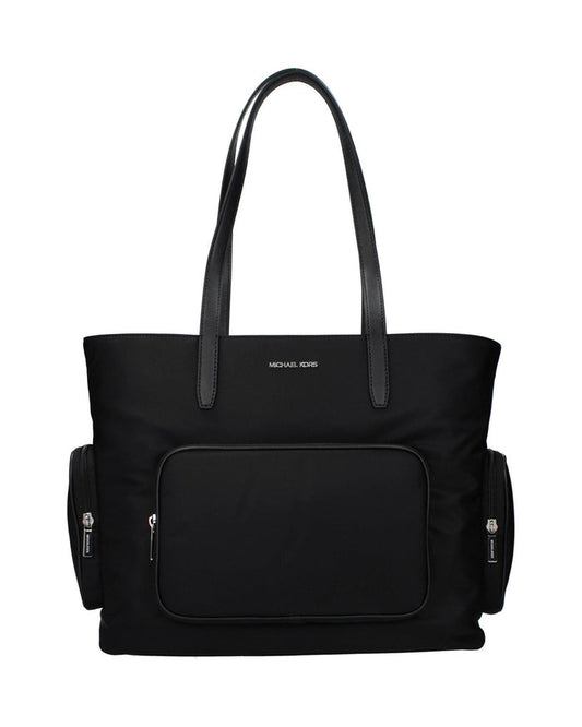 Michael Kors Black Fabric Shoulder Bag