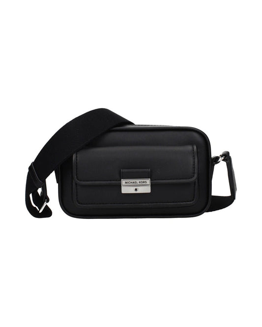 Michael Kors Black Leather Crossbody Bag