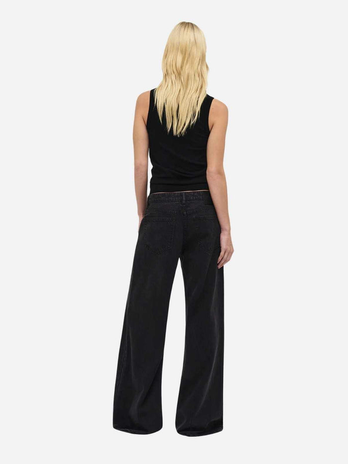 Milla Wide Blackout - Washed Black