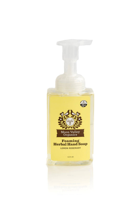 Moon Valley Organics - Lemon Rosemary Foaming Herbal Hand Soap
