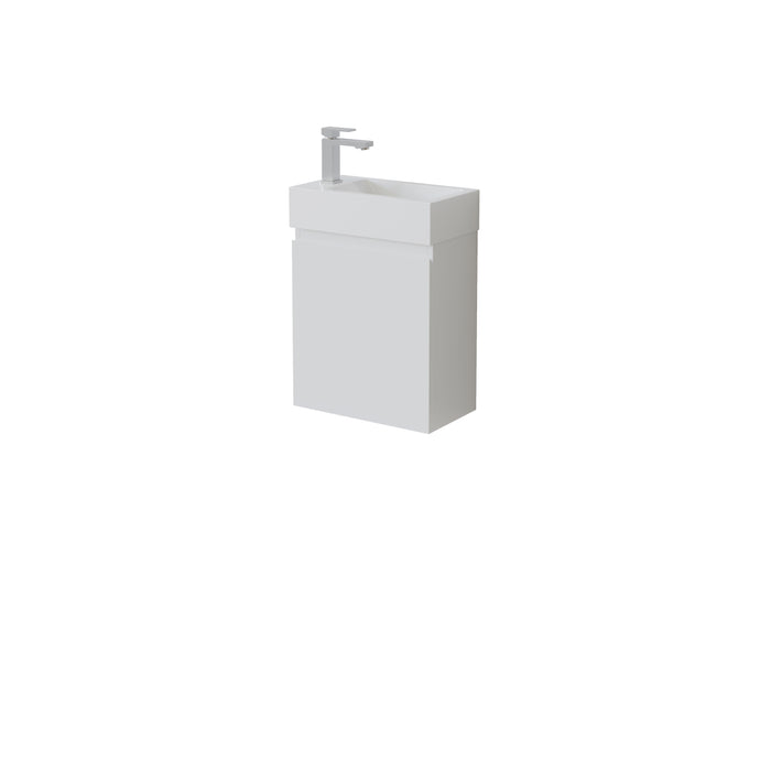 Nordic Ensuite Wall Hung Vanity 440*250*480mm