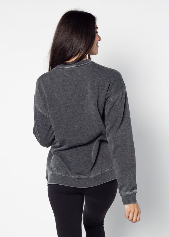 Ohio State Buckeyes Women's Signature Burnout Crewneck Sweatshirt